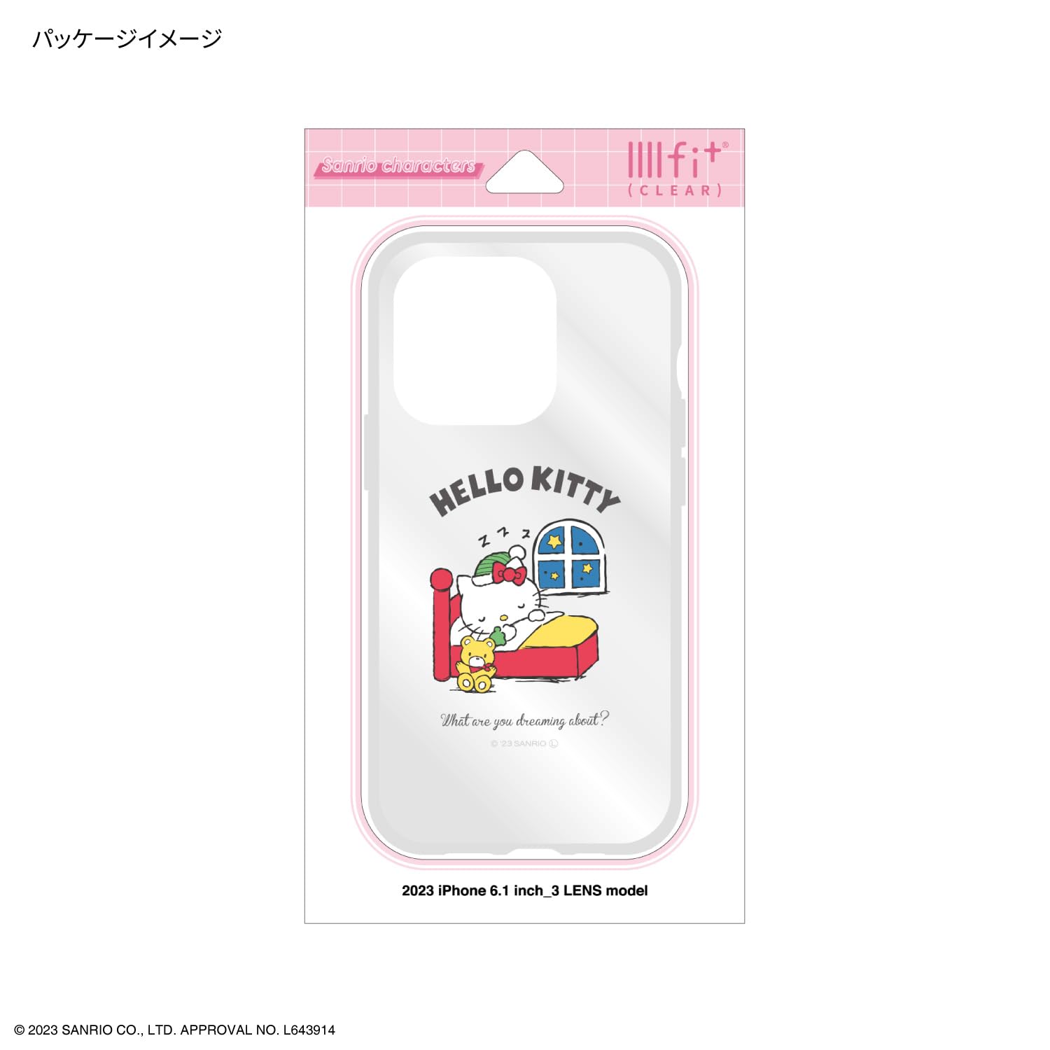 ハローキティ iPhoneケースIIIIfit iPhone pro ボールペン ハローキティ iPhoneケースIIIIfit iPhone pro ボールペン